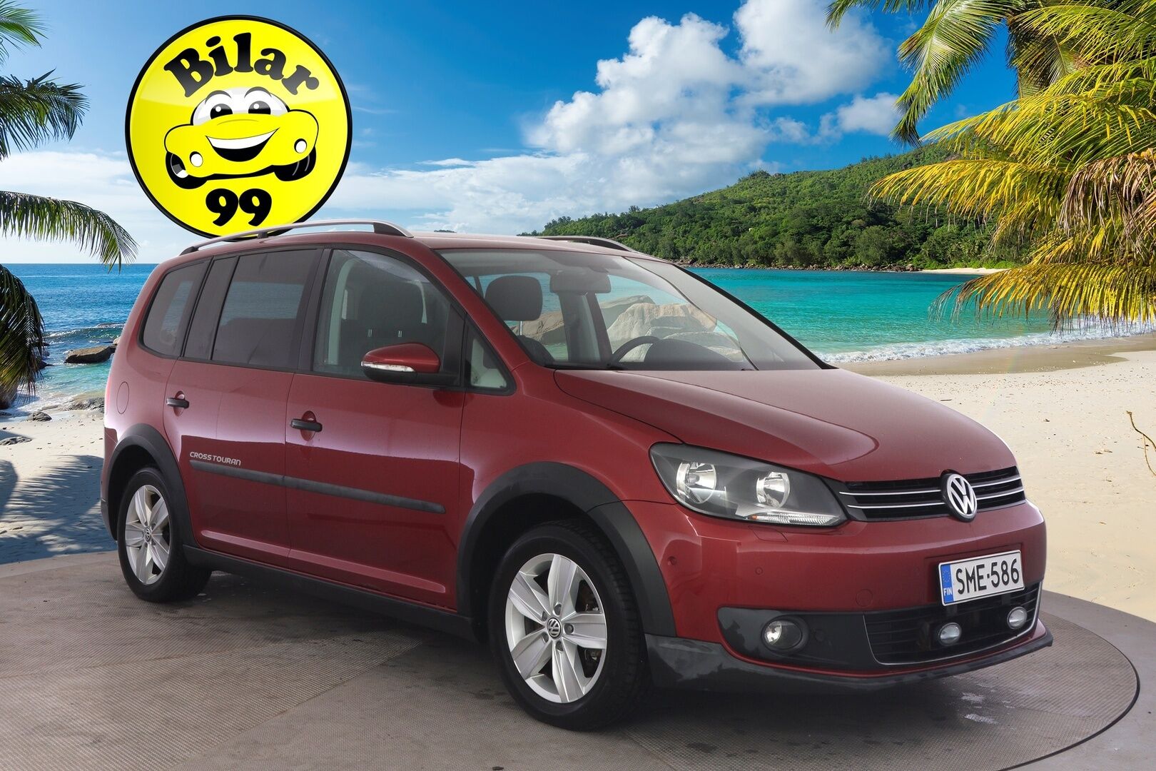 Volkswagen Touran 2012 1,4 Cross Touran TGI EcoFuel DSG 110kW 150hv * YritysOutlet - Myydään vain yrityksille *