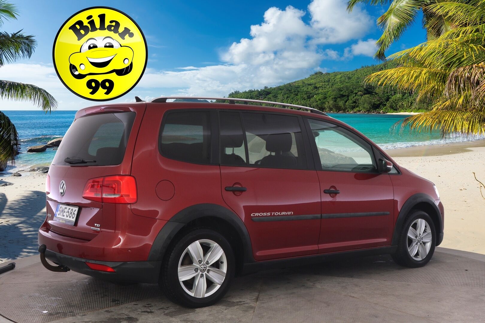 Volkswagen Touran 2012 1,4 Cross Touran TGI EcoFuel DSG 110kW 150hv * YritysOutlet - Myydään vain yrityksille *