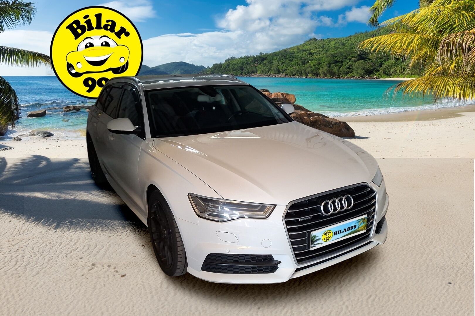 Audi A6 2017 Avant Land of quattro 2,0 TDI 140 kW quattro S tronic * Suomi-auto / Webasto / Matrix / Ilma-alusta / Avaimeton käynnistys *