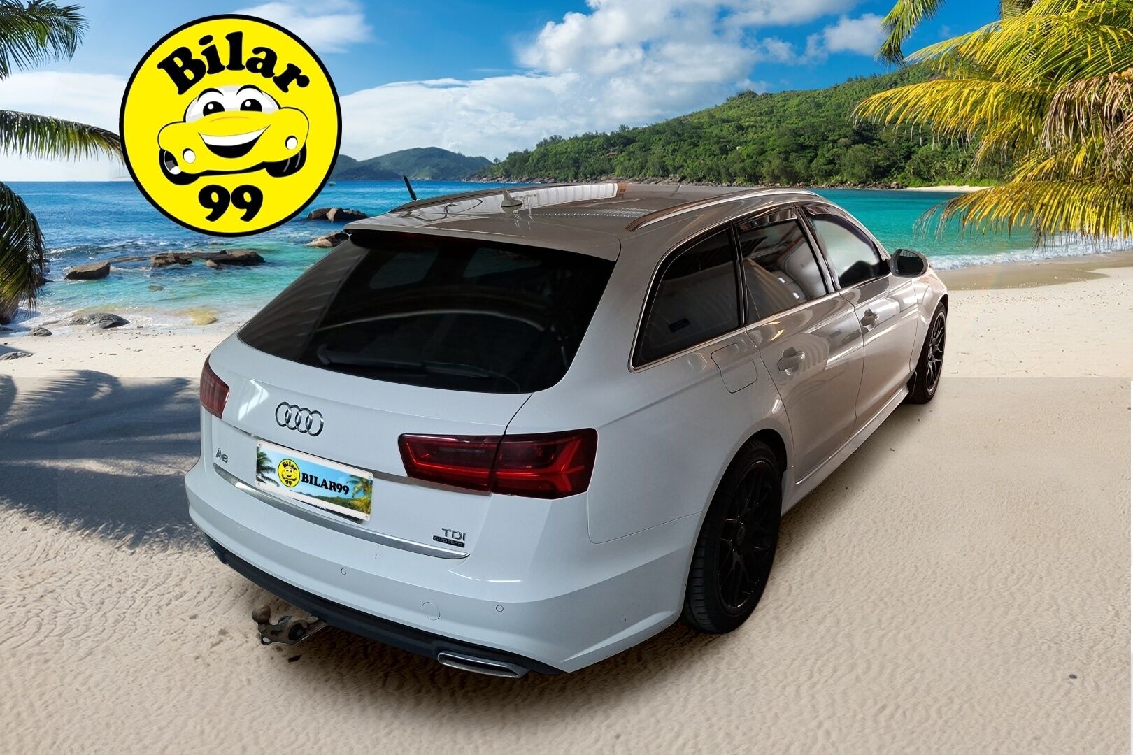 Audi A6 2017 Avant Land of quattro 2,0 TDI 140 kW quattro S tronic * Suomi-auto / Webasto / Matrix / Ilma-alusta / Avaimeton käynnistys *