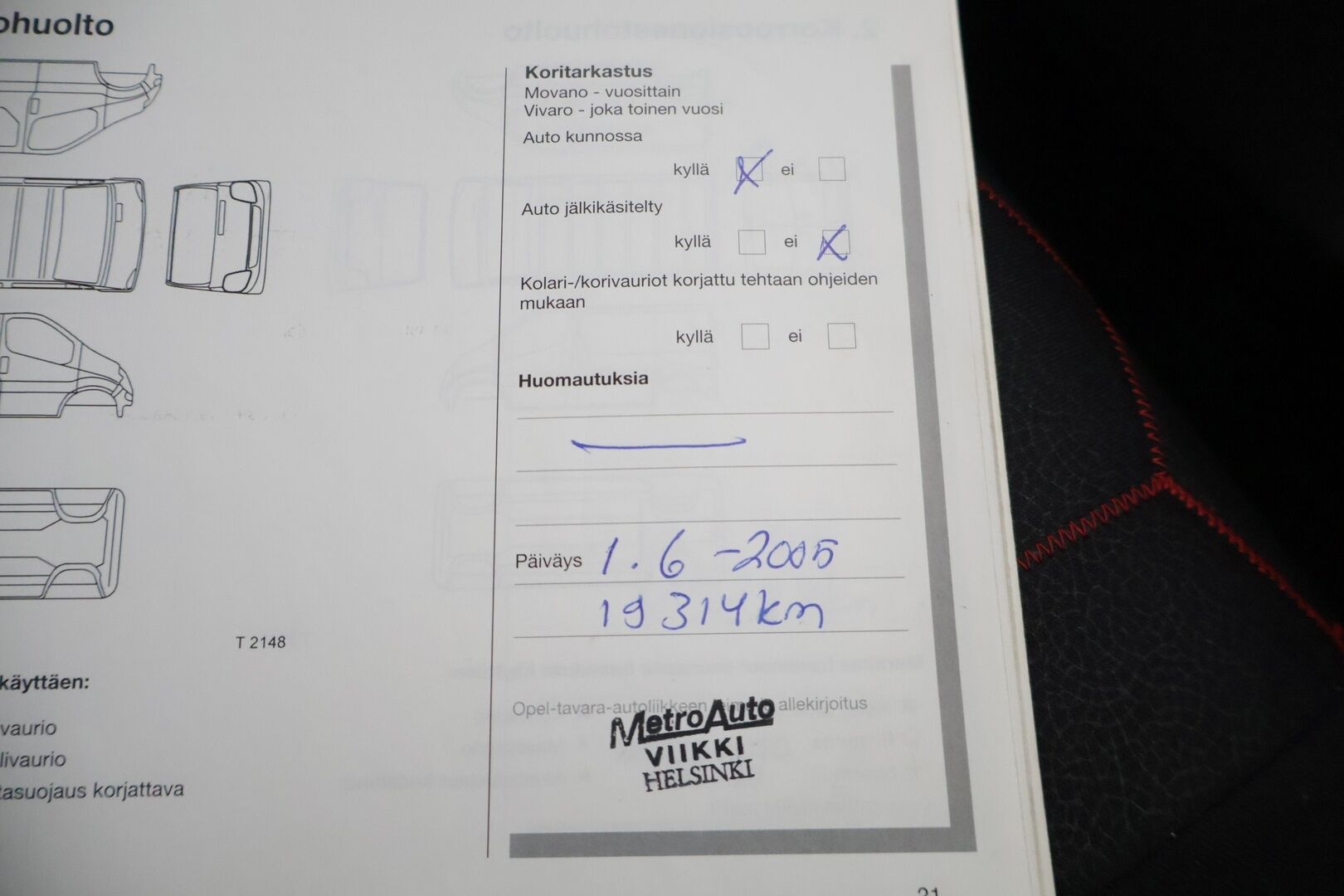 Opel Vivaro 2002 VIVARO VAN 1.9DI-2.9T-3-F7BBA5/310 - * YritysOutlet - tämä auto myydään vain yrityksille *