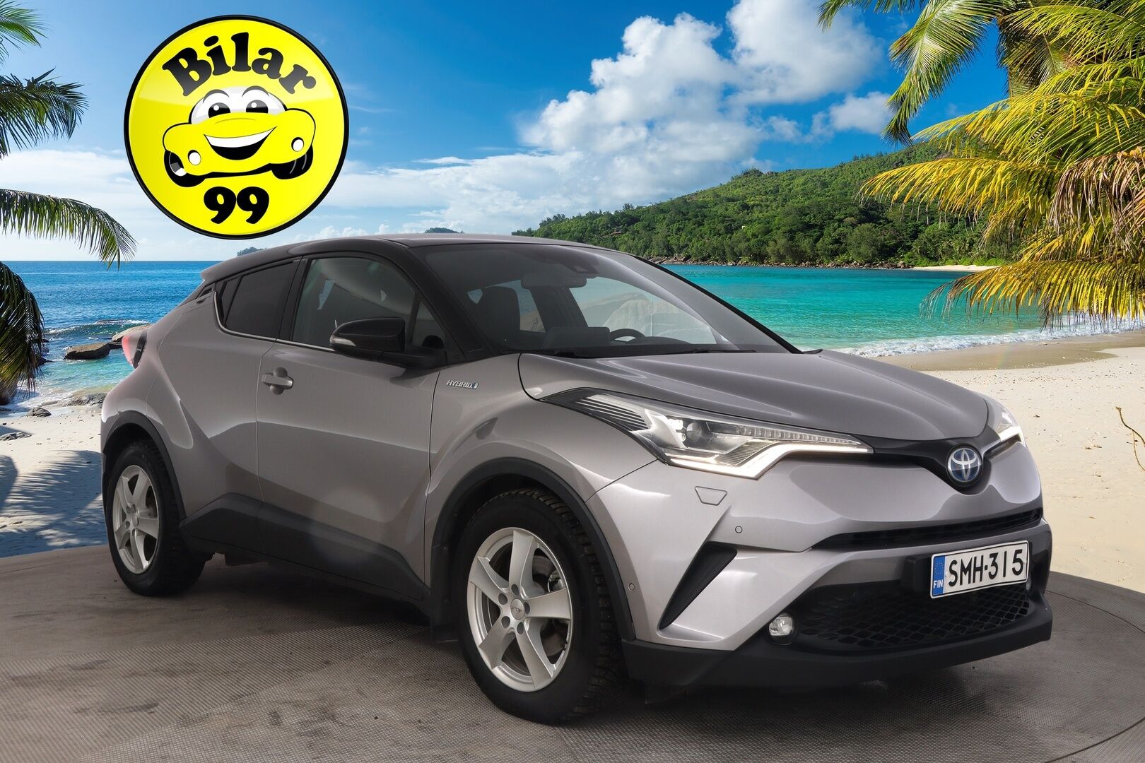 Toyota C-HR 2017 *JBL / ACC / Avaimeton kulku / Park Assist / P*Kamera / Blis* - *Merkkihuollettu / 2x renkaat / Lohkolämmitin sisätilalämmittimellä* - HULLU BLACKWEEK KORKOTARJOUS 2,49%