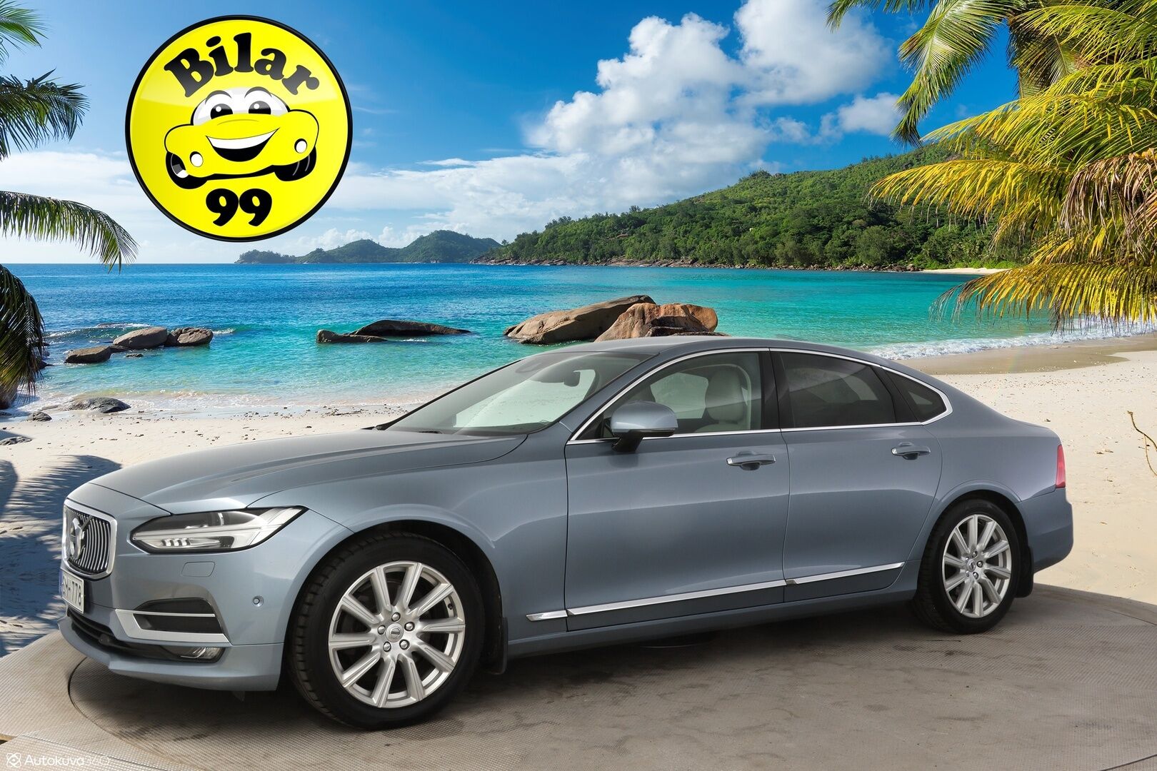 Volvo S90 2017 D4 AWD Inscription aut * Webasto / Autopilot / Koukku / Blis / ACC / Peruutuskamera / Keylessgo * - 3,99% KORKOTARJOUS TÄHÄN AUTOON 21.9. ASTI - * Suomi-auto / 2xrenkaat / Ei Adblueta *