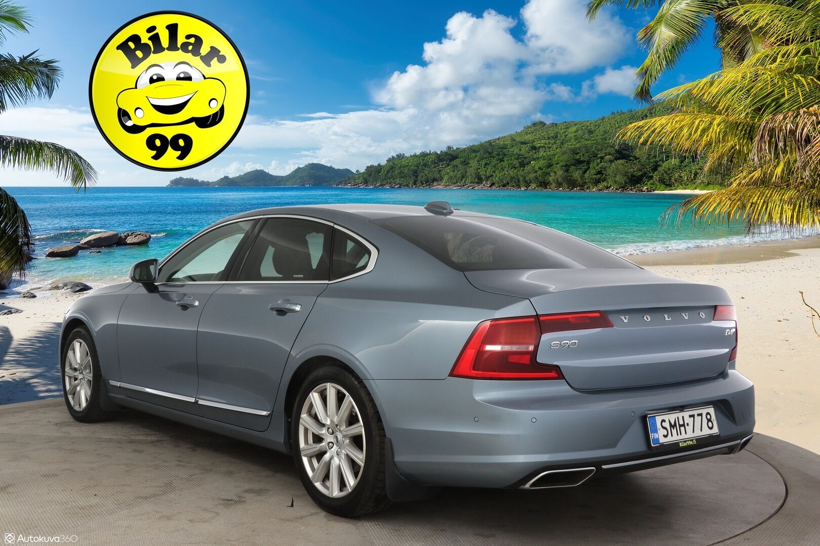 Volvo S90 2017 D4 AWD Inscription aut * Webasto / Autopilot / Koukku / Blis / ACC / Peruutuskamera / Keylessgo * - * Suomi-auto / 2xrenkaat / Ei Adblueta *