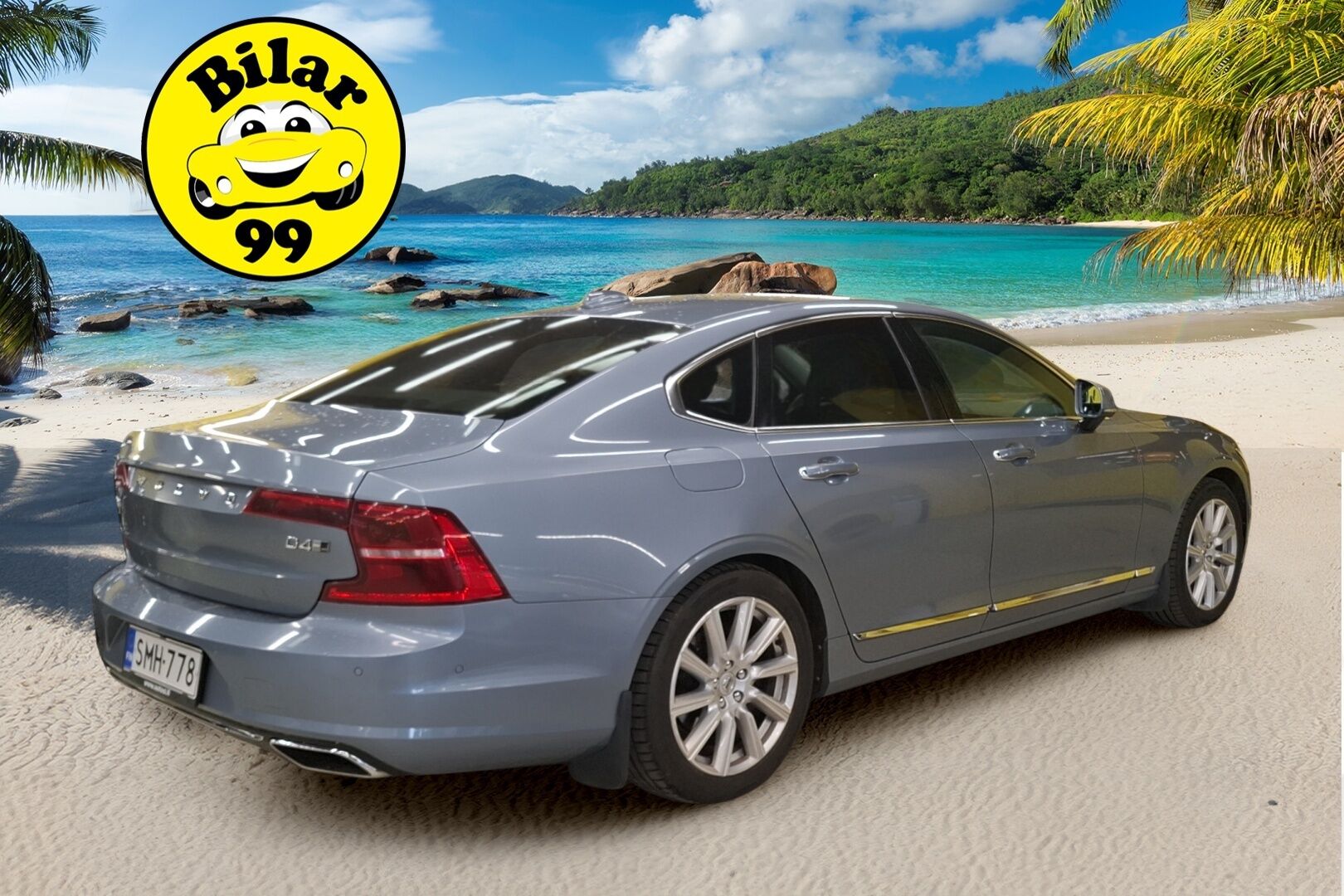 Volvo S90 2017 D4 AWD Inscription aut * Webasto / Autopilot / Koukku / Blis / ACC / Peruutuskamera / Keylessgo * - * Suomi-auto / 2xrenkaat / Ei Adblueta *