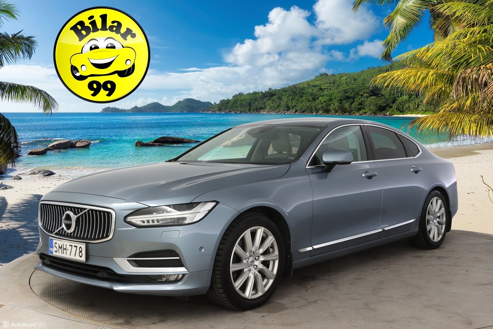 Volvo S90 2017 D4 AWD Inscription aut * Webasto / Autopilot / Koukku / Blis / ACC / Peruutuskamera / Keylessgo * - * Suomi-auto / 2xrenkaat / Ei Adblueta *