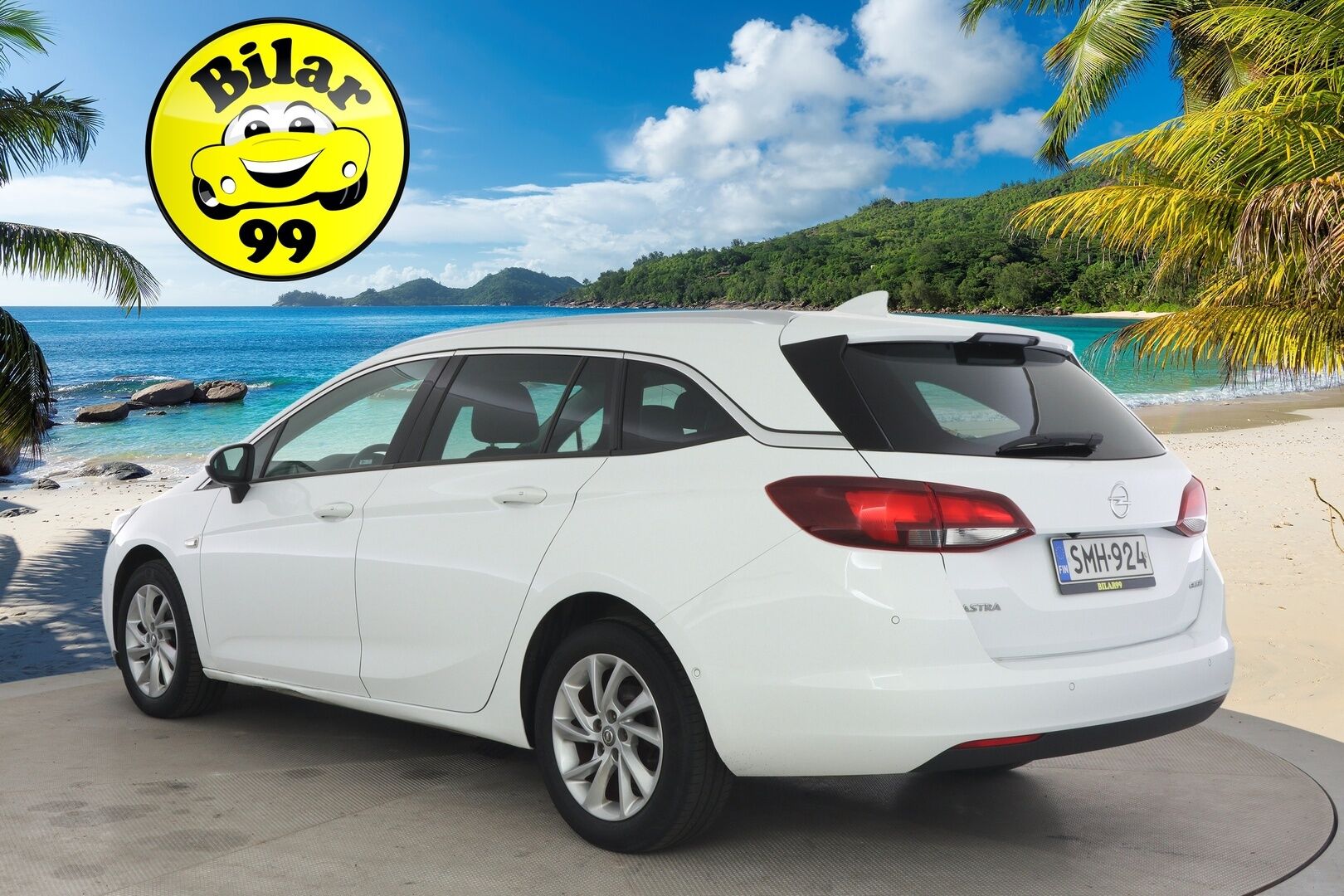 Opel Astra 2017 Sports Tourer Innovation 1,0 Turbo Start/Stop 77kW  *P-Kamera / BLIS / Kaistavahti / Navi / Keyless / Sähkökontti * - * Suomi-auto / Säännölliset huollot / Kustannustehokas *