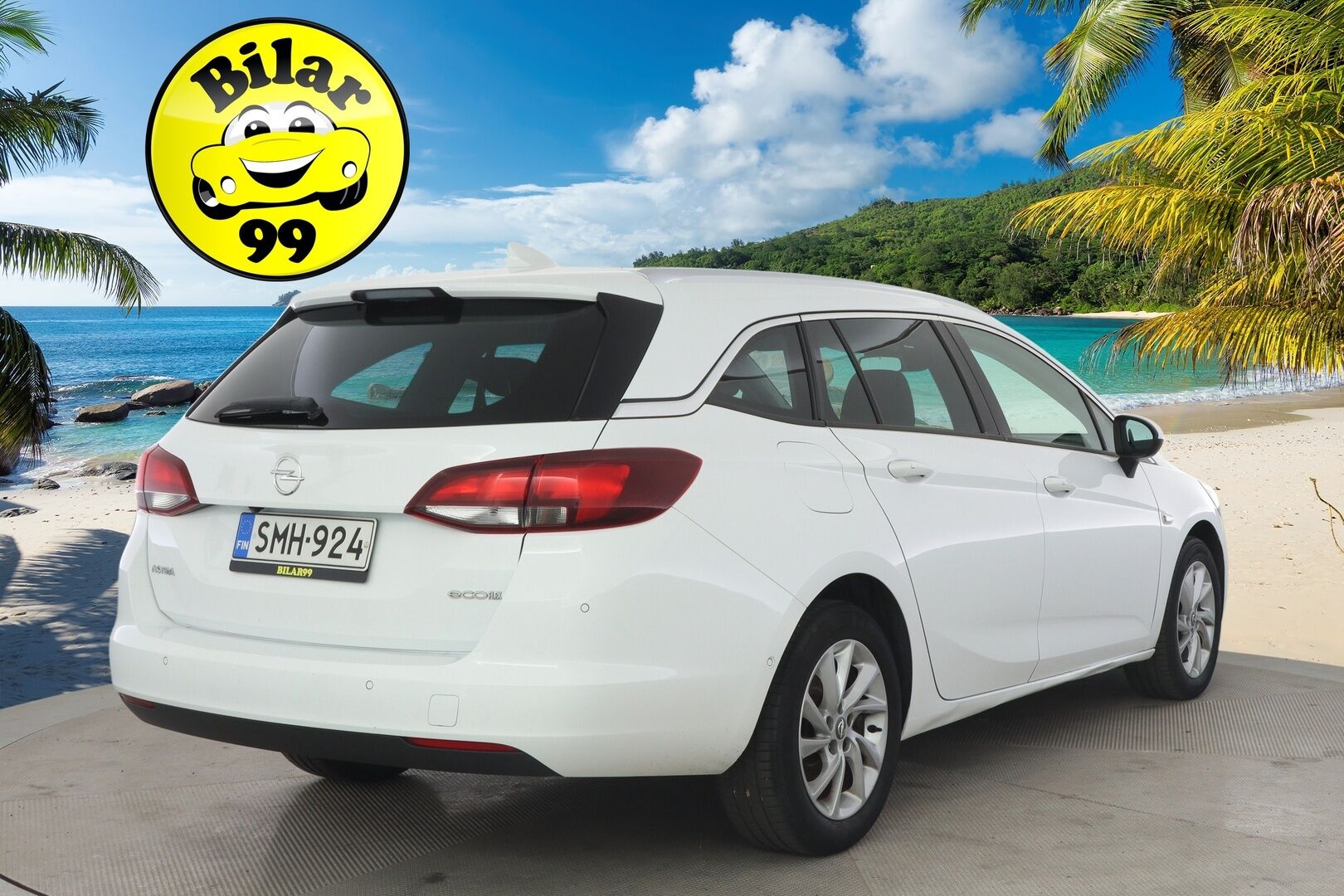 Opel Astra 2017 Sports Tourer Innovation 1,0 Turbo Start/Stop 77kW  *P-Kamera / BLIS / Kaistavahti / Navi / Keyless / Sähkökontti * - * Suomi-auto / Säännölliset huollot / Kustannustehokas *