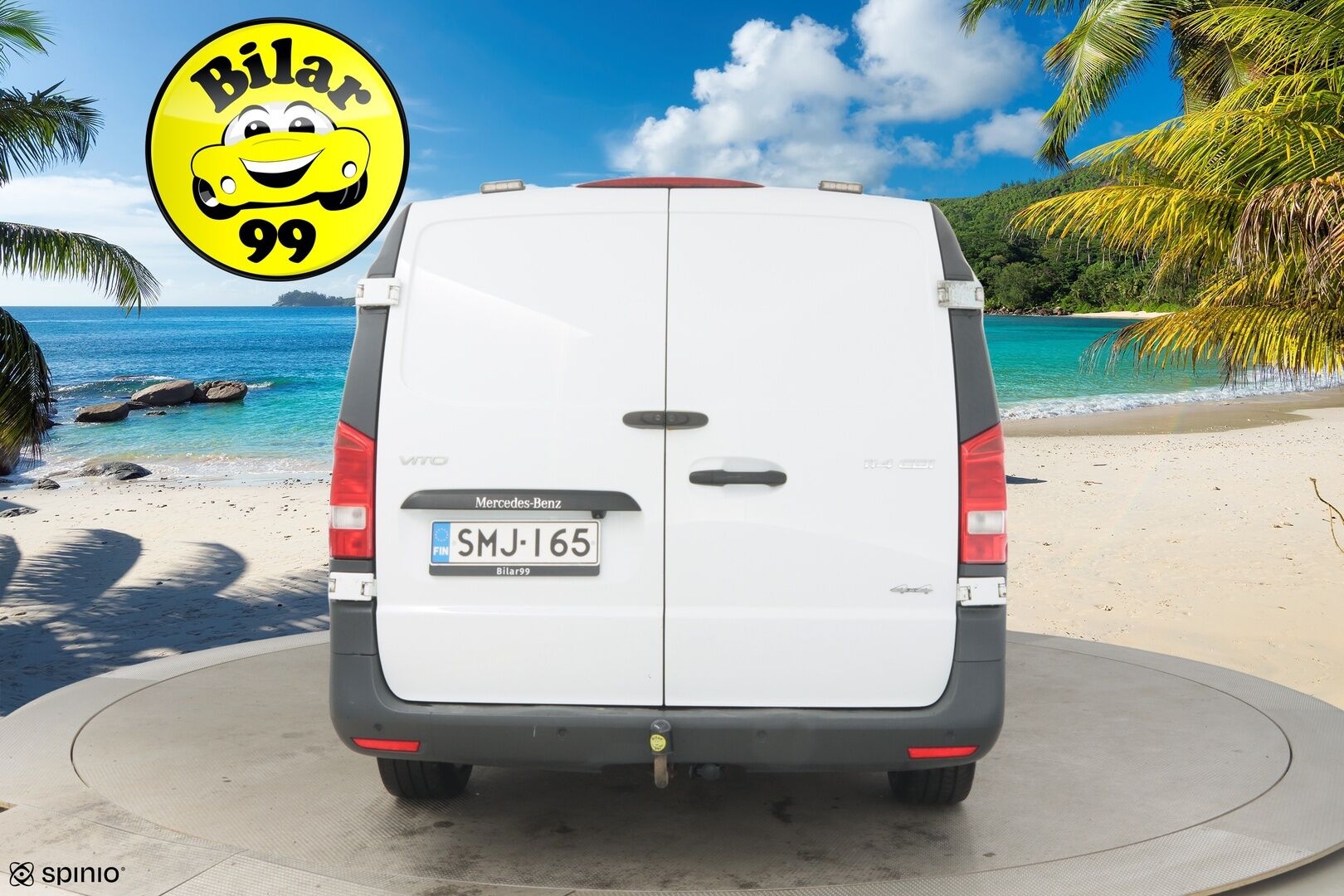 Mercedes-Benz Vito 2017 114CDI 4x4-3,05/34K pitkä A3 A *P.Kamera / Navi / ILS / Webasto / Koukku* - Kahdet renkaat / Merkkihuollot / Tutkat