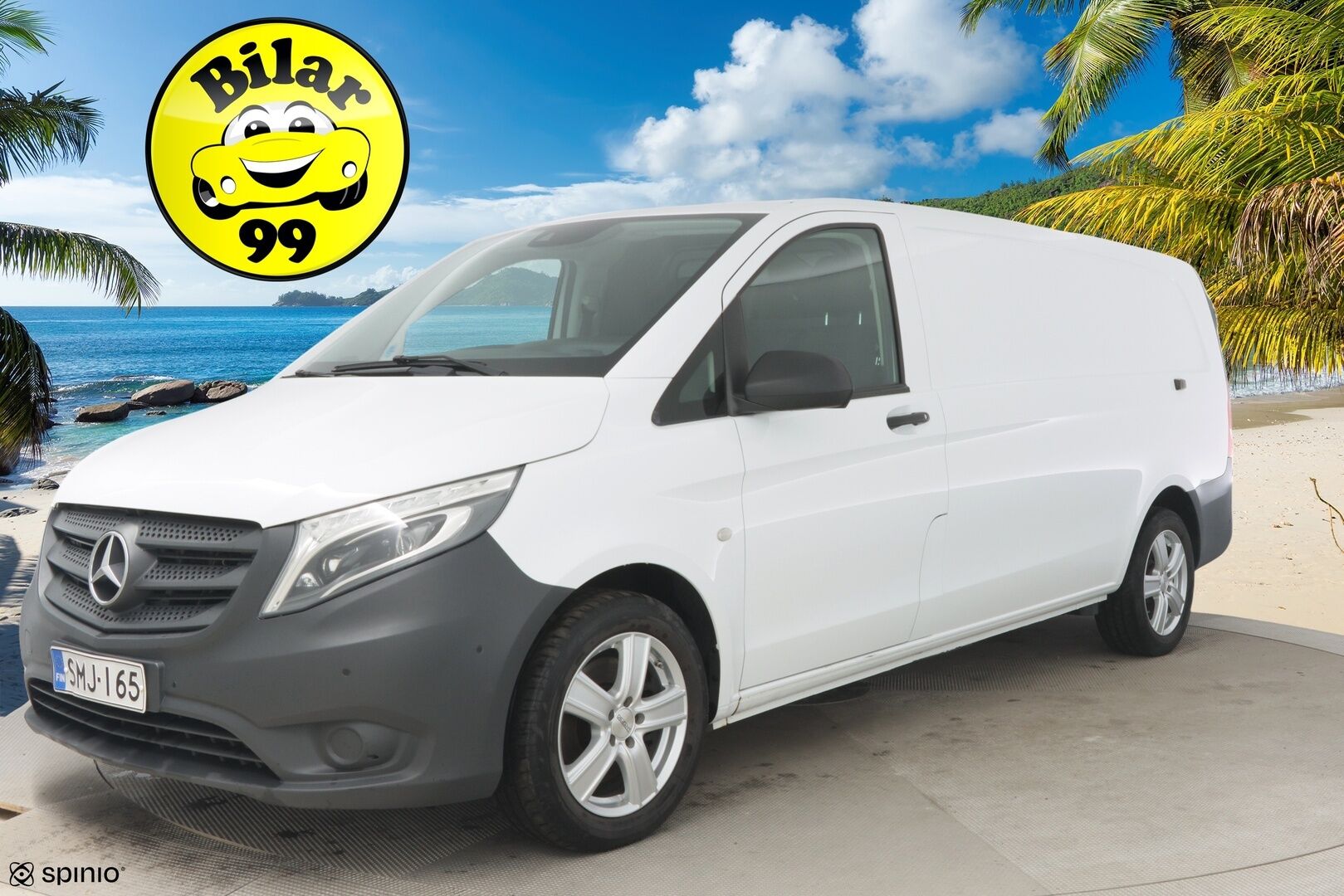 Mercedes-Benz Vito 2017 114CDI 4x4-3,05/34K pitkä A3 A *P.Kamera / Navi / ILS / Webasto / Koukku* - Kahdet renkaat / Merkkihuollot / Tutkat