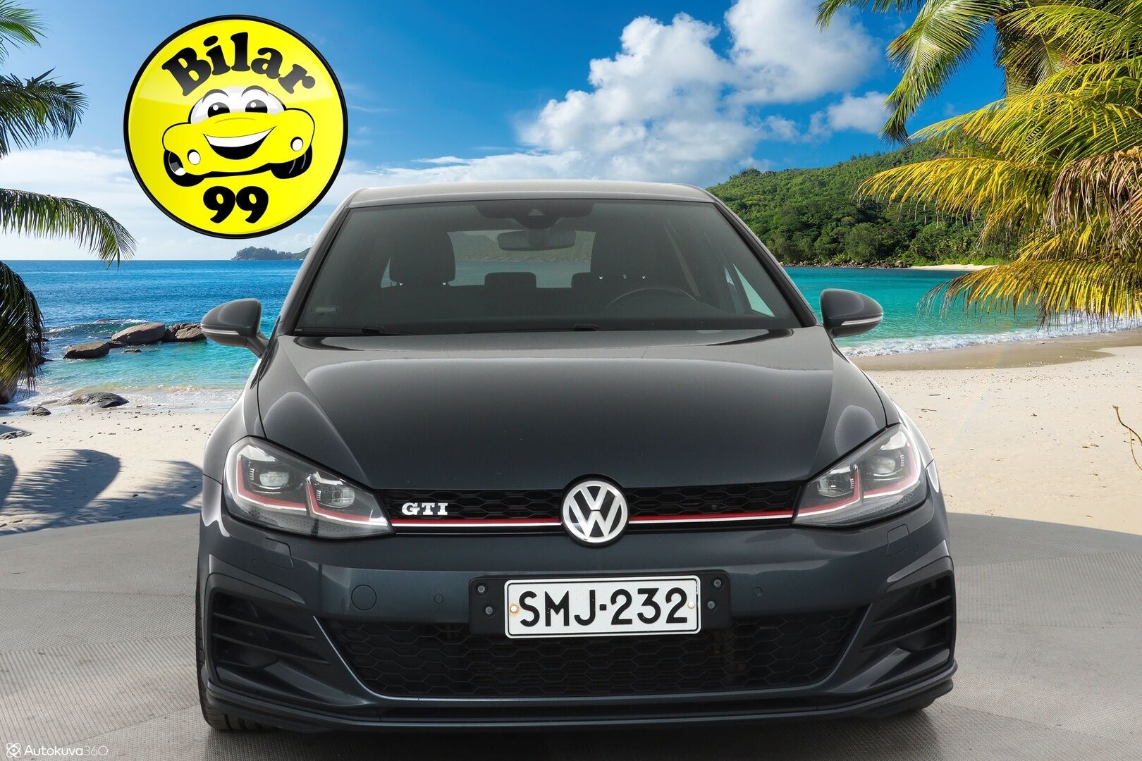 Volkswagen Golf 2017 GTI 2,0 TSI 169 kW (230 hv) DSG-autm.** Facelift / Adapt.vakkari / Digimittaristo / P.kamera / Nahka-alcantara sisusta / Keyless - Suomi-Auto / Apple&Android / Sporttipenkit
