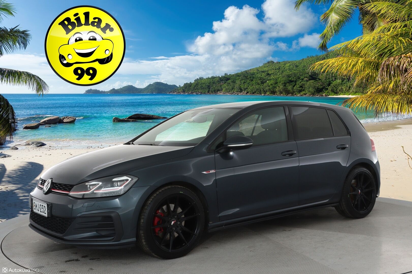 Volkswagen Golf 2017 GTI 2,0 TSI 169 kW (230 hv) DSG-autm.** Facelift / Adapt.vakkari / Digimittaristo / P.kamera / Nahka-alcantara sisusta / Keyless - Suomi-Auto / Apple&Android / Sporttipenkit