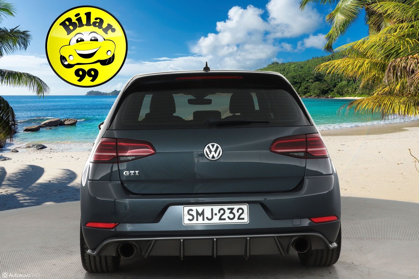 Volkswagen Golf 2017 GTI 2,0 TSI 169 kW (230 hv) DSG-autm.** Facelift / Adapt.vakkari / Digimittaristo / P.kamera / Nahka-alcantara sisusta / Keyless - Suomi-Auto / Apple&Android / Sporttipenkit