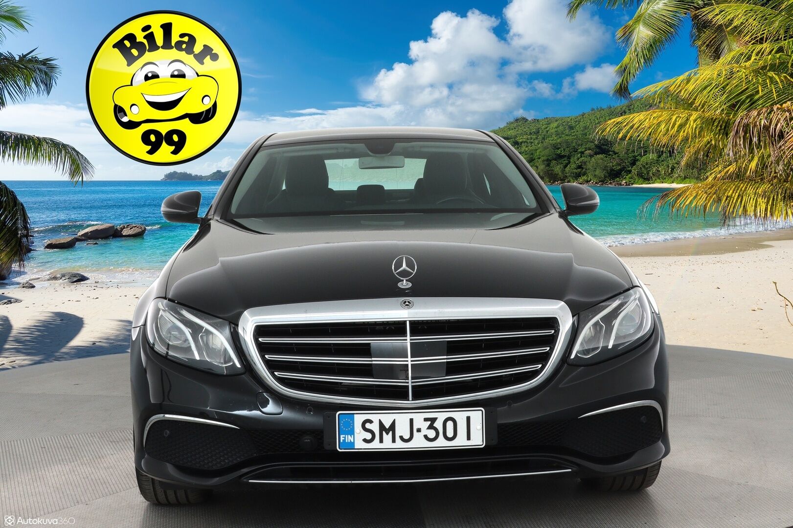Mercedes-Benz E 2017 220 d A Premium Business ** Distronic PRO / P.Kamera / LED-High Performance / Navi / Sporttipenkit / Lohkolämmitin  ** - Suomi-auto / 2x Renkaat
