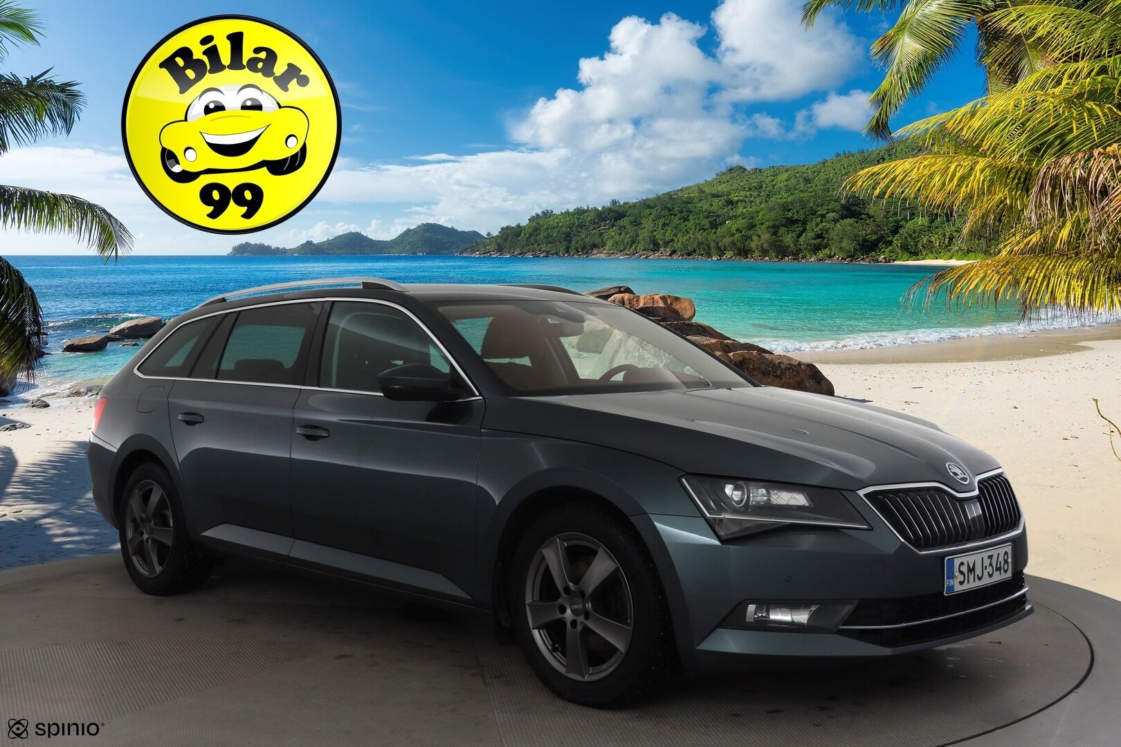 Skoda Superb 2017 Combi 1,8 TSI Ambition DSG * Canton / Webasto / Koukku / Vakkari / Xenon / P.Tutkat / Muistipenkki / Katveavustin * - Suomi-auto / Kahdet renkaat aluvanteilla
