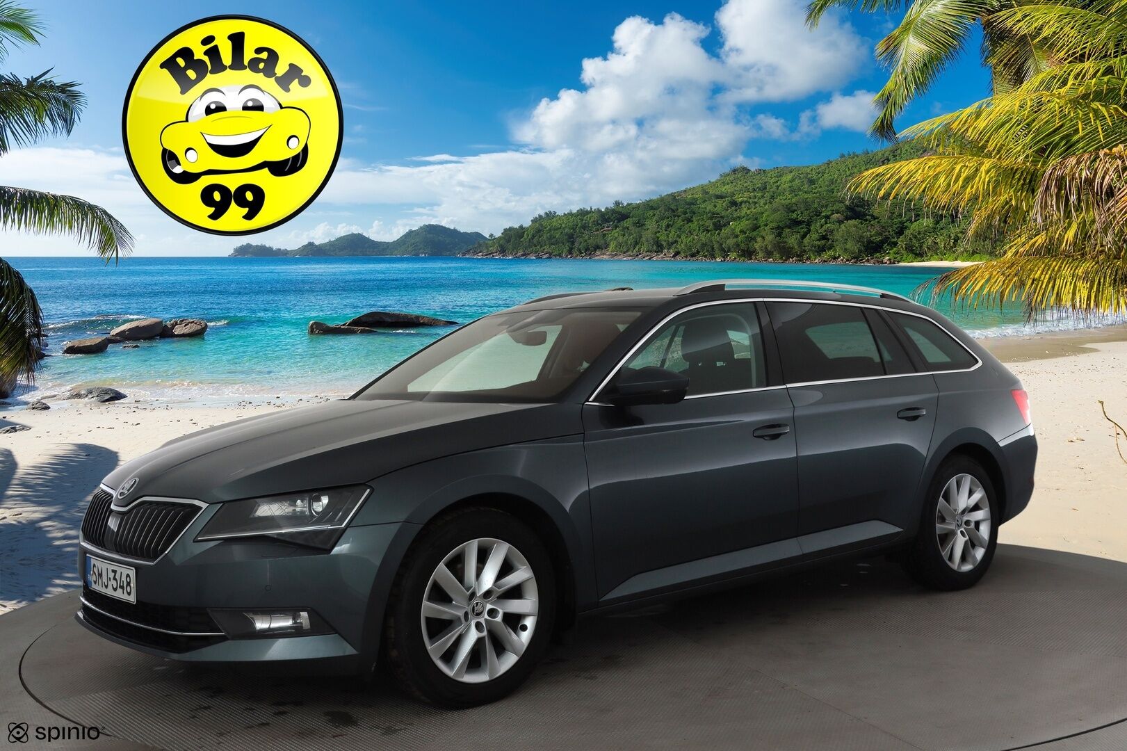 Skoda Superb 2017 Combi 1,8 TSI Ambition DSG * Canton / Webasto / Koukku / Vakkari / Xenon / P.Tutkat / Muistipenkki / Katveavustin * - Suomi-auto / Kahdet renkaat aluvanteilla