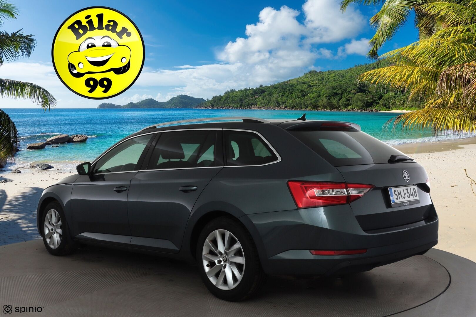 Skoda Superb 2017 Combi 1,8 TSI Ambition DSG * Canton / Webasto / Koukku / Vakkari / Xenon / P.Tutkat / Muistipenkki / Katveavustin * - Suomi-auto / Kahdet renkaat aluvanteilla