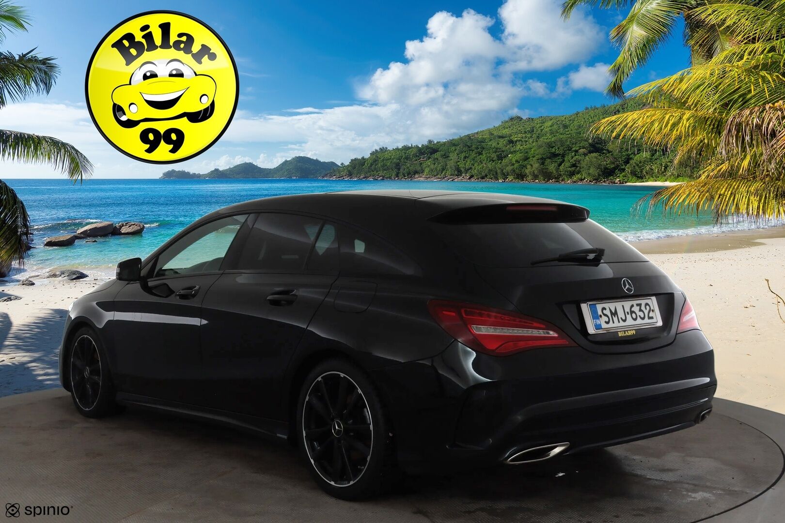 Mercedes-Benz CLA 2017 200 A Shooting Brake Business AMG * Koukku / LED / P.Kamera / Sisätilanlämmitin / Sportpenkki Muistilla * - Lasikattoluukku / Kahdet renkaat aluvanteilla