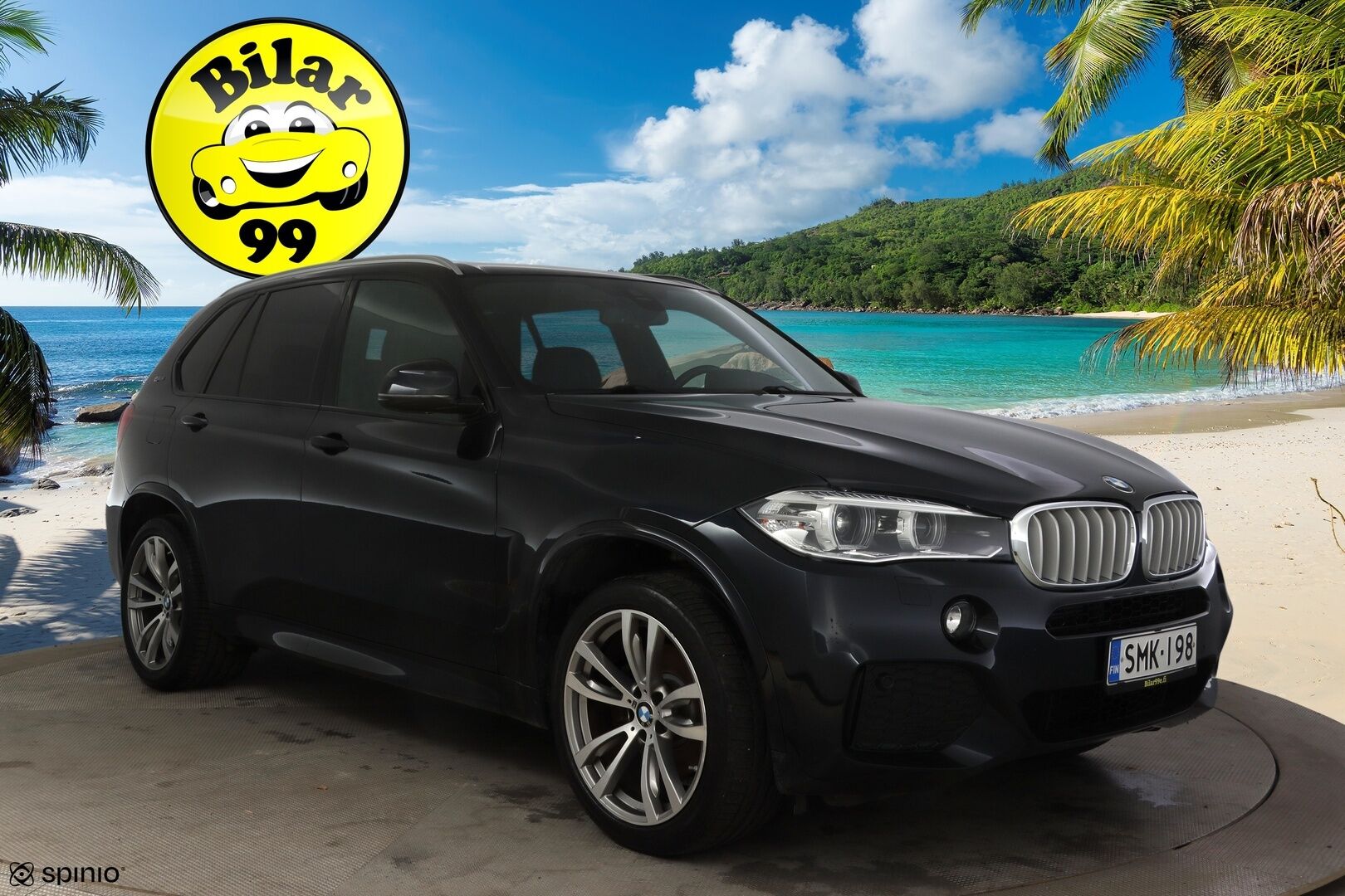 BMW X5 2017 F15 xDrive40e A * YritysOutlet - Myydään vain yrityksille / HarmanKardon / P-kamera / BLIS / Adapt. alusta / HUD * - * Suomi-auto / Näyttävä! / Kahdet renkaat BMW alumiinivanteilla! *