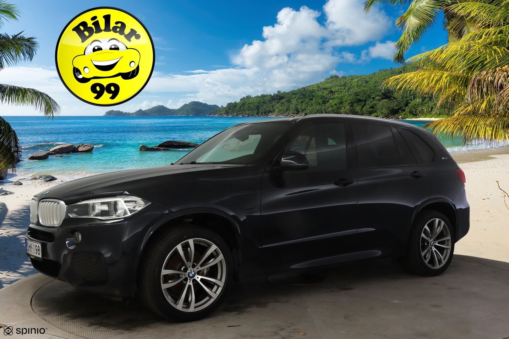 BMW X5 2017 F15 xDrive40e A * YritysOutlet - Myydään vain yrityksille / HarmanKardon / P-kamera / BLIS / Adapt. alusta / HUD * - * Suomi-auto / Näyttävä! / Kahdet renkaat BMW alumiinivanteilla! *