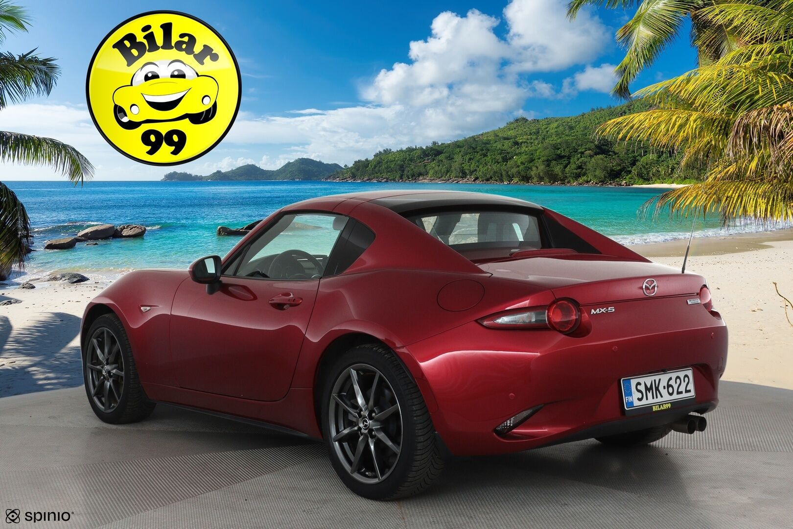 Mazda MX-5 2019 RF 2,0 (184) SKYACTIV-G Luxury Sport AT MH1 **Recaro penkit / Kovakatto / Vakkari / LED / Navi / Bose** - 3,99 % KORKOTARJOUS TÄHÄN AUTOON 31.8. ASTI! - Suomi-auto / Lohko/ P.kamera / Penkinlämmittimet