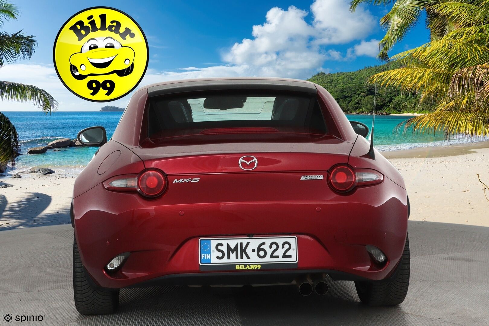 Mazda MX-5 2019 RF 2,0 (184) SKYACTIV-G Luxury Sport AT MH1 **Recaro penkit / Kovakatto / Vakkari / LED / Navi / Bose** - 3,99 % KORKOTARJOUS TÄHÄN AUTOON 31.8. ASTI! - Suomi-auto / Lohko/ P.kamera / Penkinlämmittimet