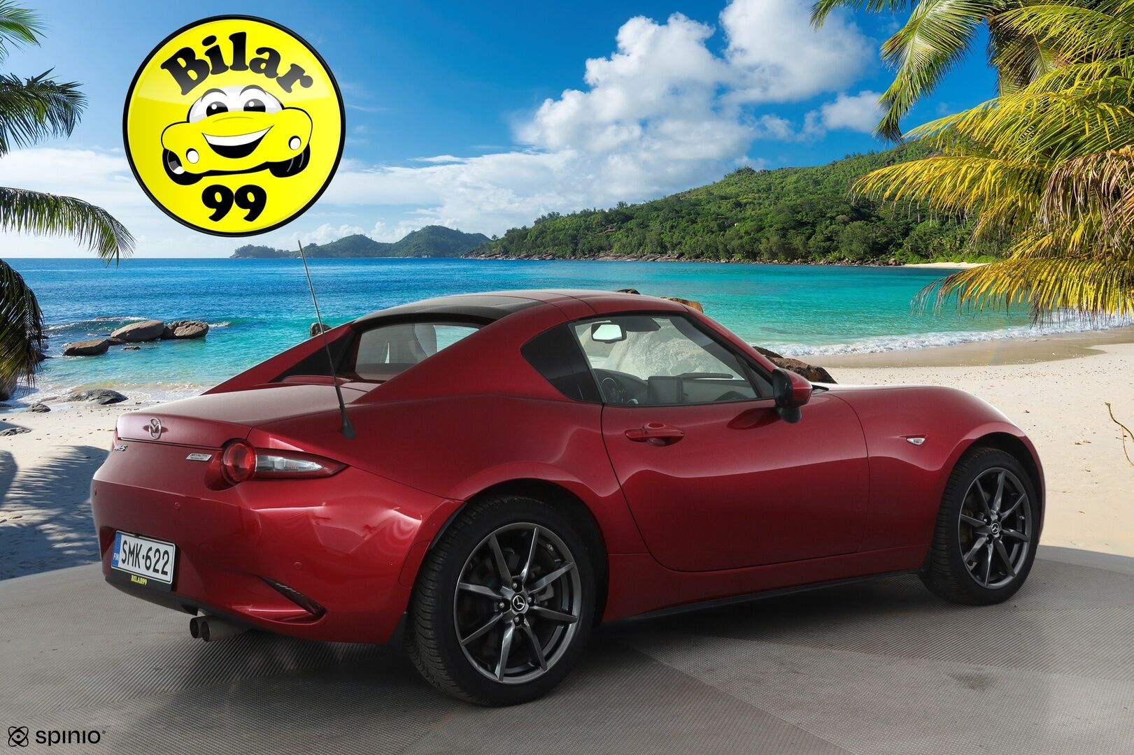 Mazda MX-5 2019 RF 2,0 (184) SKYACTIV-G Luxury Sport AT MH1 **Recaro penkit / Kovakatto / Vakkari / LED / Navi / Bose** - 3,99 % KORKOTARJOUS TÄHÄN AUTOON 31.8. ASTI! - Suomi-auto / Lohko/ P.kamera / Penkinlämmittimet