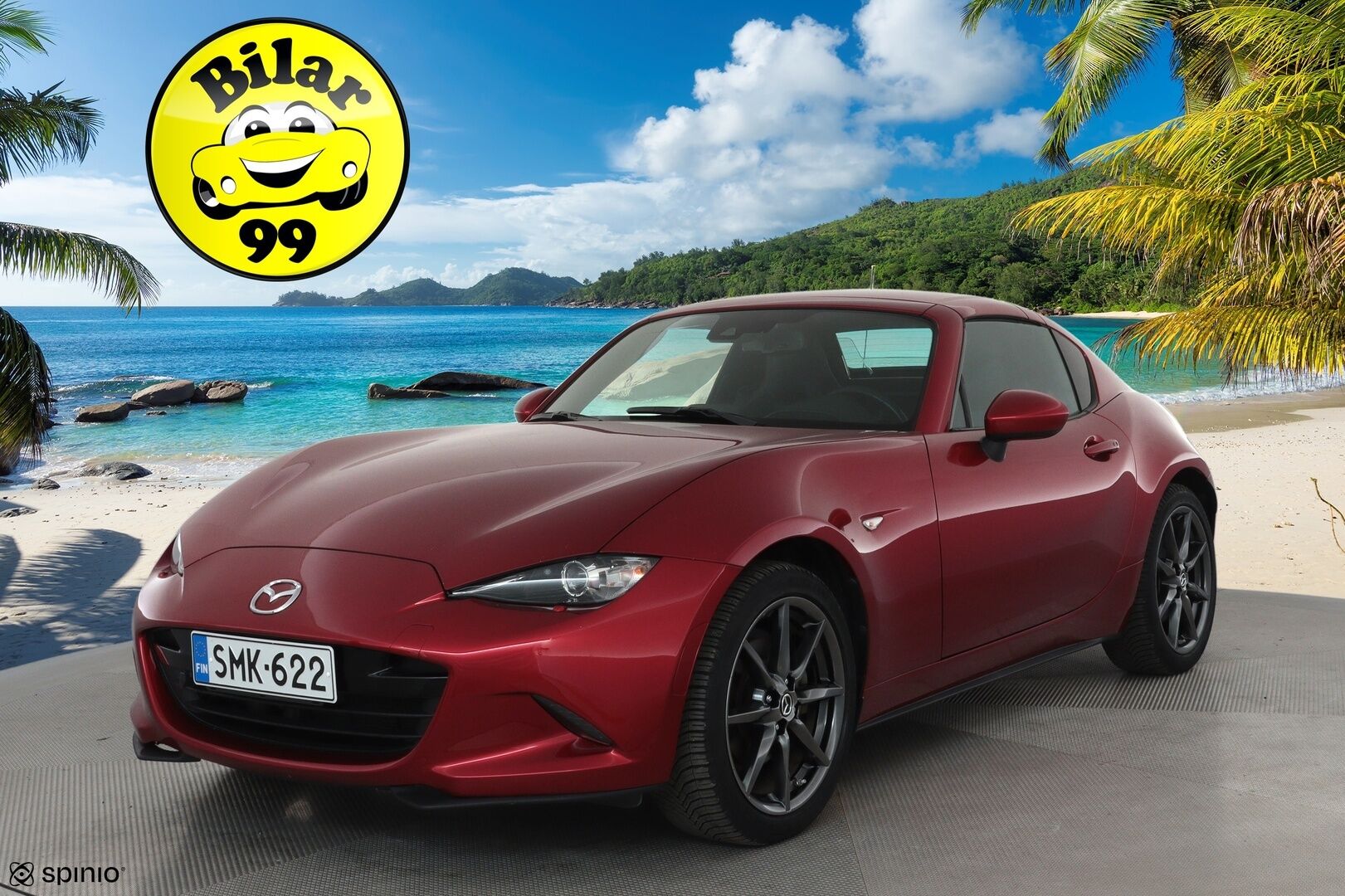 Mazda MX-5 2019 RF 2,0 (184) SKYACTIV-G Luxury Sport AT MH1 **Recaro penkit / Kovakatto / Vakkari / LED / Navi / Bose** - 3,99 % KORKOTARJOUS TÄHÄN AUTOON 31.8. ASTI! - Suomi-auto / Lohko/ P.kamera / Penkinlämmittimet