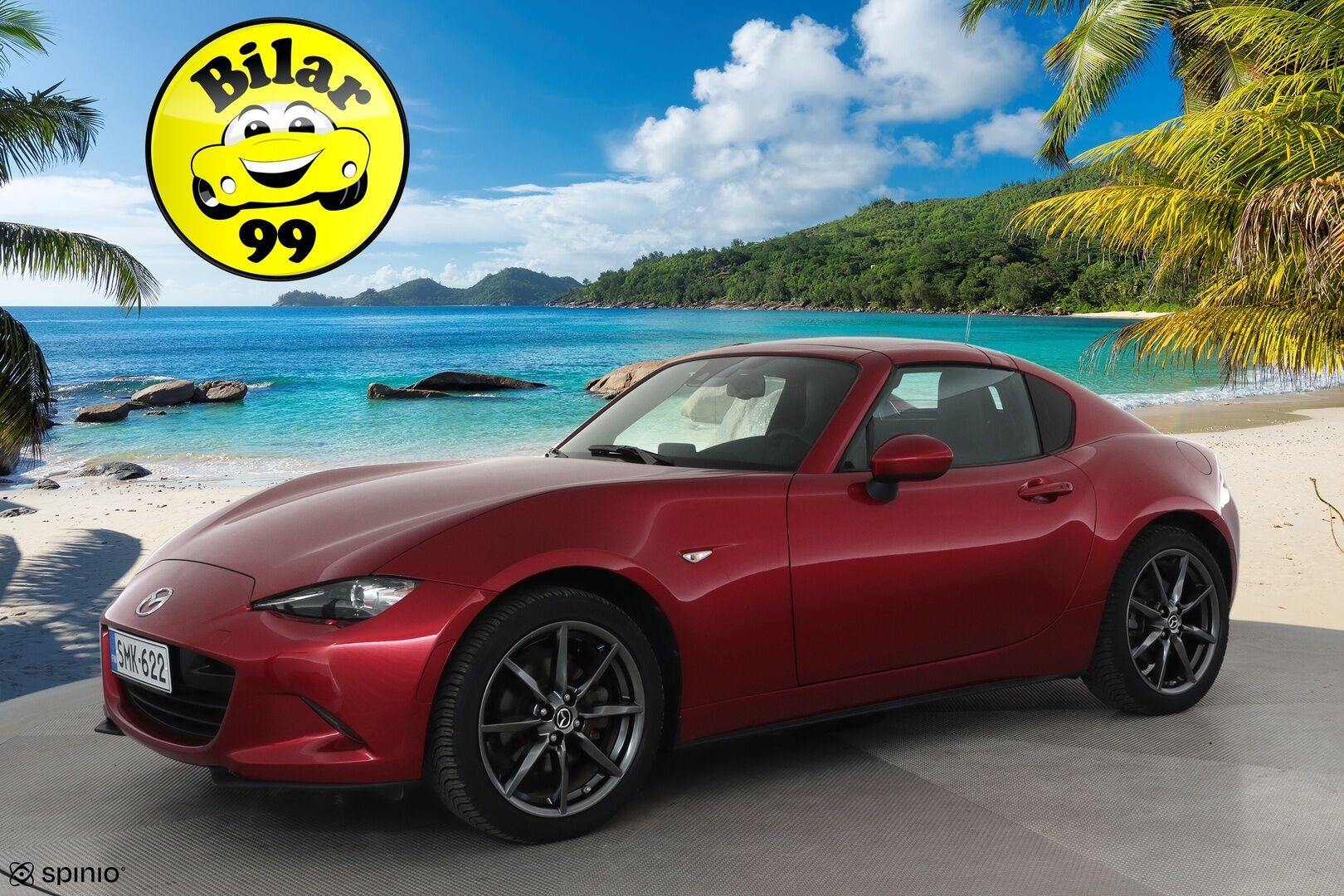 Mazda MX-5 2019 RF 2,0 (184) SKYACTIV-G Luxury Sport AT MH1 **Recaro penkit / Kovakatto / Vakkari / LED / Navi / Bose** - 3,99 % KORKOTARJOUS TÄHÄN AUTOON 31.8. ASTI! - Suomi-auto / Lohko/ P.kamera / Penkinlämmittimet