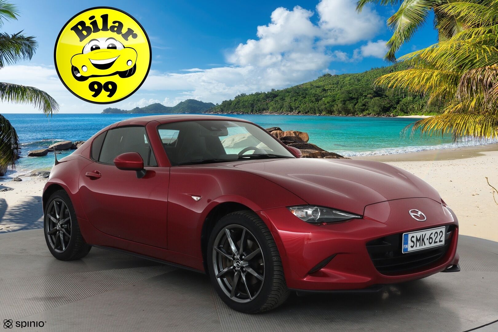 Mazda MX-5 2019 RF 2,0 (184) SKYACTIV-G Luxury Sport AT MH1 **Recaro penkit / Kovakatto / Vakkari / LED / Navi / Bose** - 3,99 % KORKOTARJOUS TÄHÄN AUTOON 31.8. ASTI! - Suomi-auto / Lohko/ P.kamera / Penkinlämmittimet