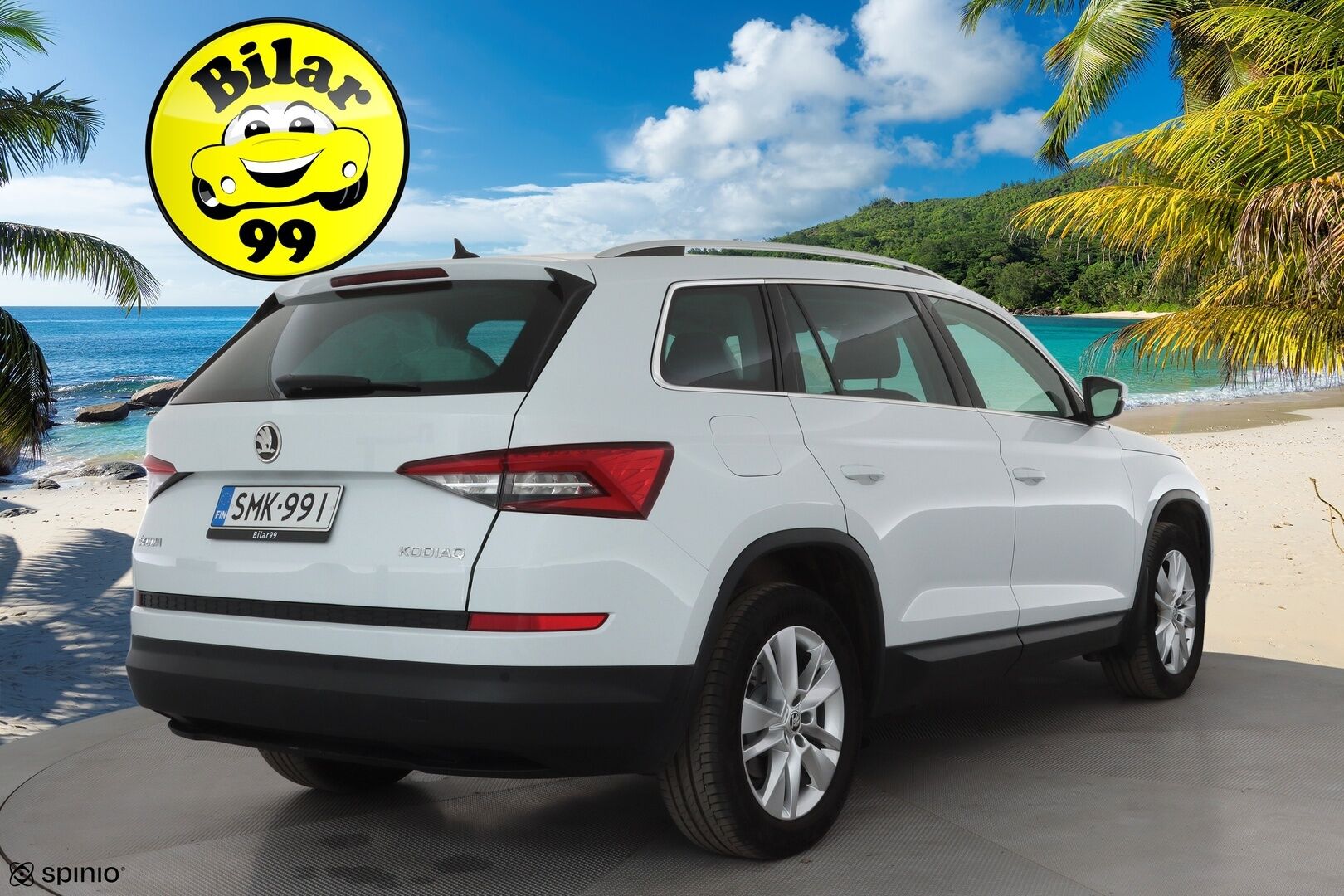 Skoda Kodiaq 2018 1,4 TSI ACT Style DSG 7-P * Webasto / Koukku / Canton / ACC / Panorama / Muistipenkit / P.Tutkat / Navi / Keyless * - 1-om Suomi-auto / Kahdet renkaat aluvanteilla - HULLUT AVAJAISHULINAT KORKOTARJOUS 3,29 %