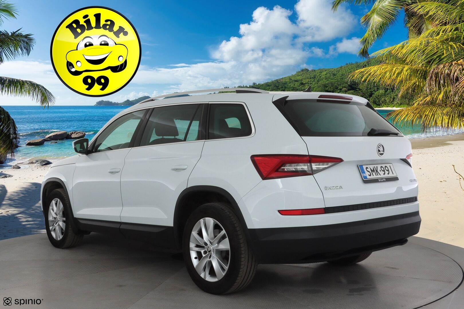 Skoda Kodiaq 2018 1,4 TSI ACT Style DSG 7-P * Webasto / Koukku / Canton / ACC / Panorama / Muistipenkit / P.Tutkat / Navi / Keyless * - 1-om Suomi-auto / Kahdet renkaat aluvanteilla - HULLUT AVAJAISHULINAT KORKOTARJOUS 3,29 %