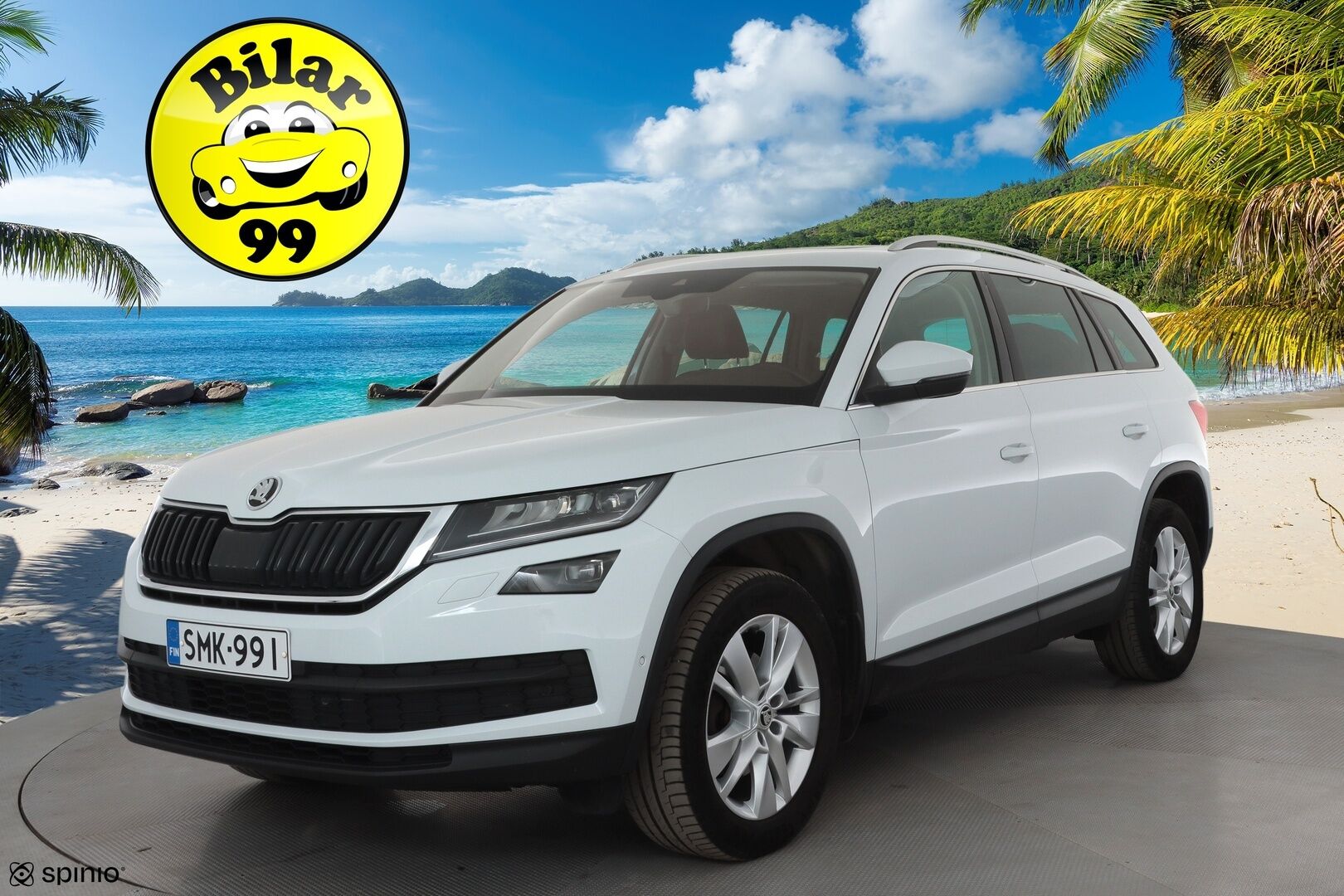 Skoda Kodiaq 2018 1,4 TSI ACT Style DSG 7-P * Webasto / Koukku / Canton / ACC / Panorama / Muistipenkit / P.Tutkat / Navi / Keyless * - 1-om Suomi-auto / Kahdet renkaat aluvanteilla - HULLUT AVAJAISHULINAT KORKOTARJOUS 3,29 %