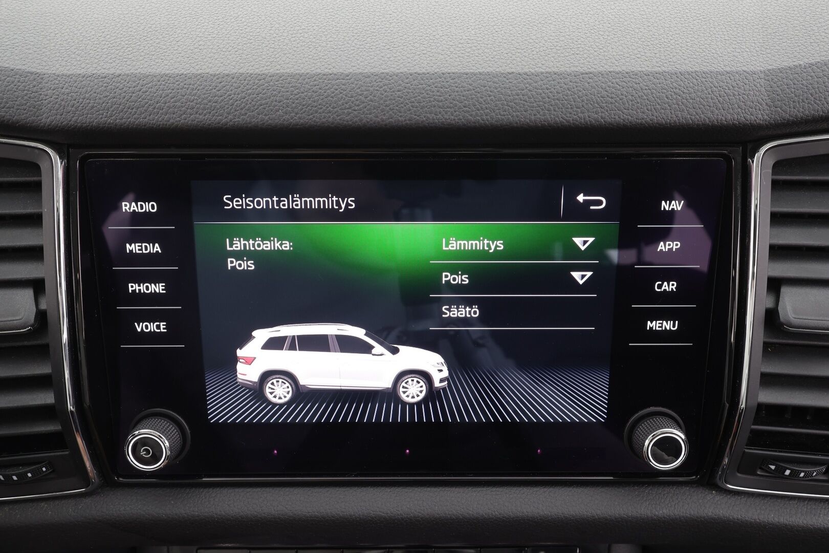 Skoda Kodiaq 2018 1,4 TSI ACT Style DSG 7-P * Webasto / Koukku / Canton / ACC / Panorama / Muistipenkit / P.Tutkat / Navi / Keyless * - 1-om Suomi-auto / Kahdet renkaat aluvanteilla - HULLUT AVAJAISHULINAT KORKOTARJOUS 3,29 %