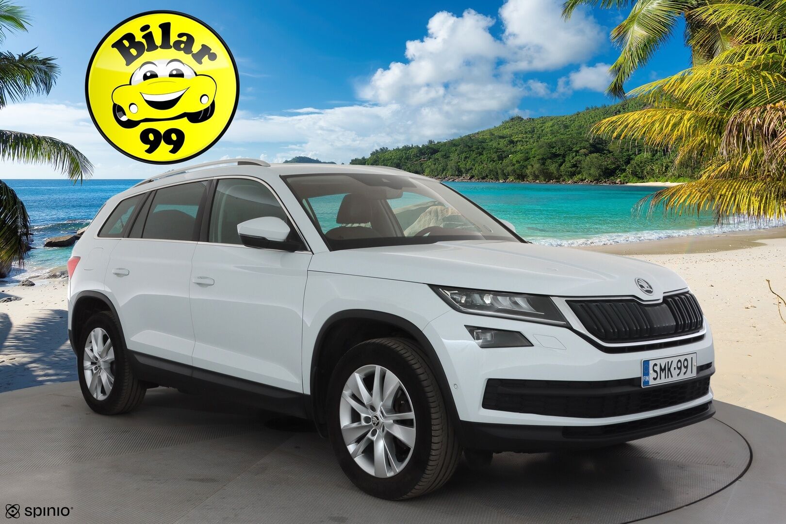 Skoda Kodiaq 2018 1,4 TSI ACT Style DSG 7-P * Webasto / Koukku / Canton / ACC / Panorama / Muistipenkit / P.Tutkat / Navi / Keyless * - 1-om Suomi-auto / Kahdet renkaat aluvanteilla - HULLUT AVAJAISHULINAT KORKOTARJOUS 3,29 %