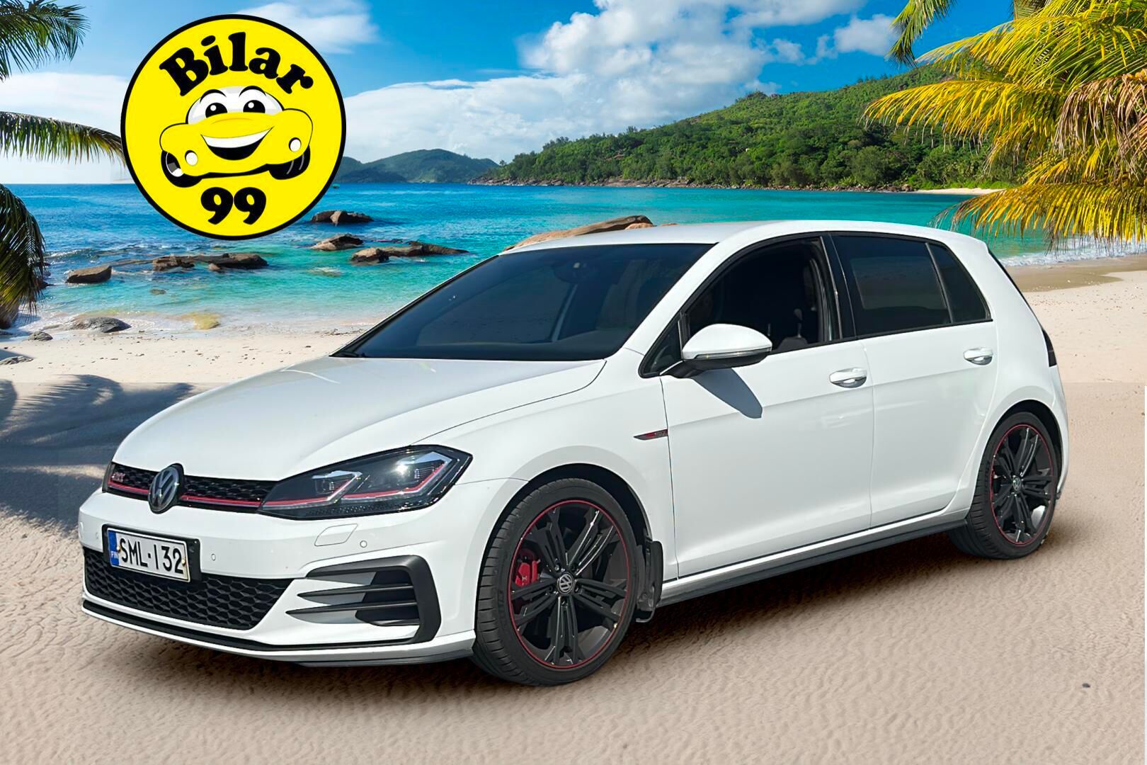 Volkswagen Golf 2018 GTI Performance 2,0 TSI 180 kW (245 hv) DSG-aut. / Adapt vak. / Digimittaristo / Webasto / P-Kamera / Keyless / Navi - Suomi-auto merkkiliikkeen huoltohistorialla!