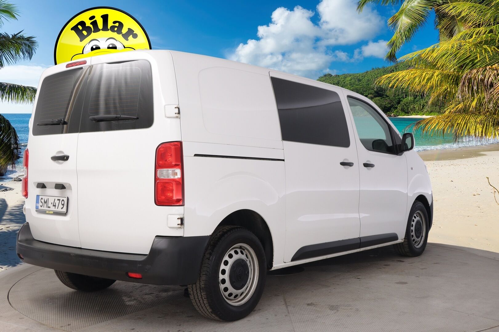 Toyota Proace 2018 L1 2,0 D 120 *Jakopää tehty / Webasto / 2x renkaat / Vakkari* - *Suomi-auto / Jakopää tehty viimeisimmässä huollossa*