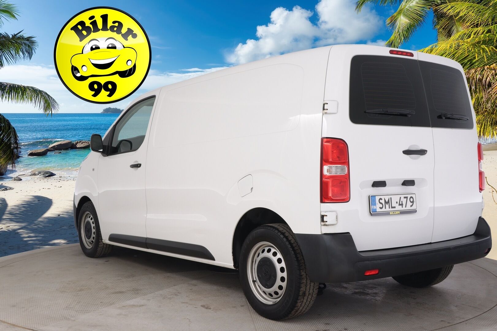 Toyota Proace 2018 L1 2,0 D 120 *Jakopää tehty / Webasto / 2x renkaat / Vakkari* - *Suomi-auto / Jakopää tehty viimeisimmässä huollossa*