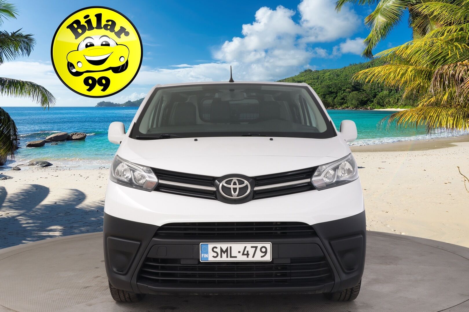 Toyota Proace 2018 L1 2,0 D 120 *Jakopää tehty / Webasto / 2x renkaat / Vakkari* - *Suomi-auto / Jakopää tehty viimeisimmässä huollossa*