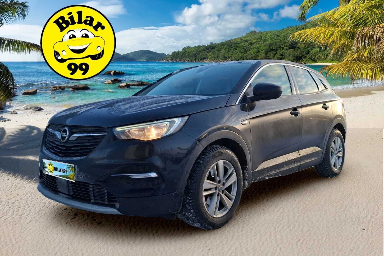 Opel Grandland X 2018 Innovation 1,2 Turbo ECOTEC 96 kW MT6* Lasikatto / BLIS / Lämm.tuulilasi / P-Tutkat / Vetokoukku* - *Suomi-auto / Särmä huoltokirja / 2x-renkaat / Juuri saapunut Tampereelle!* - HULLU BLACKWEEK KORKOTARJOUS 2,49%