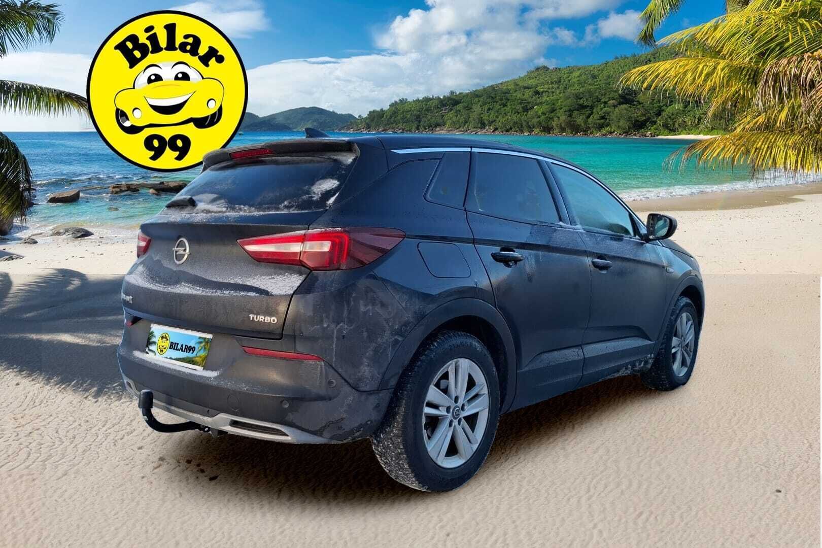 Opel Grandland X 2018 Innovation 1,2 Turbo ECOTEC 96 kW MT6* Lasikatto / BLIS / Lämm.tuulilasi / P-Tutkat / Vetokoukku* - *Suomi-auto / Särmä huoltokirja / 2x-renkaat / Juuri saapunut Tampereelle!* - HULLU BLACKWEEK KORKOTARJOUS 2,49%