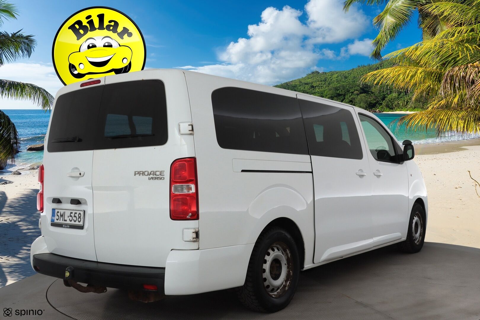 Toyota Proace Verso 2018 Active L2 2,0 D 150 9-P * Lohkolämmitin / Koukku / Vakkari / Bluetooth / Ilmastointi * - Suomi-auto / Kahdet renkaat