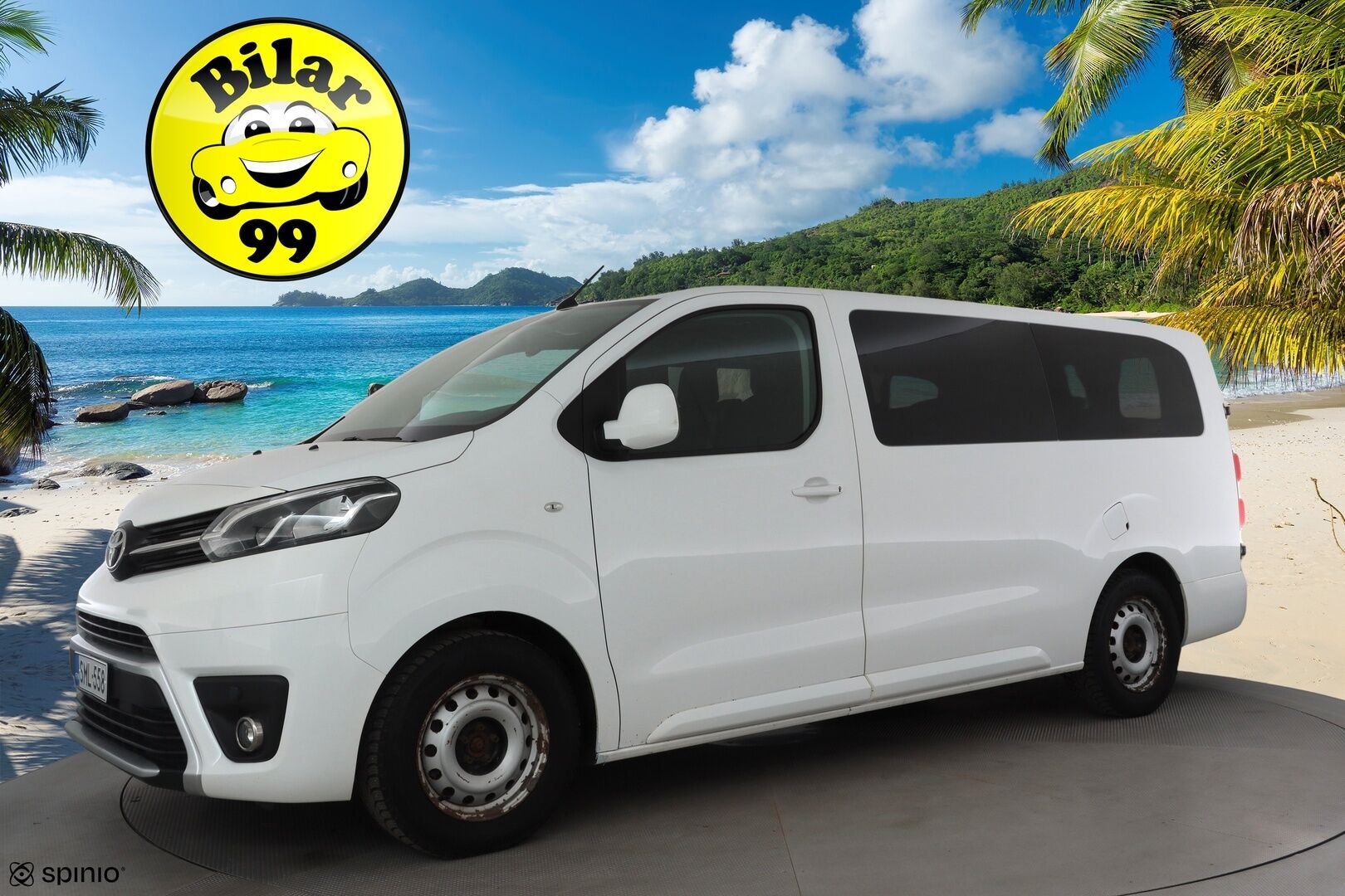 Toyota Proace Verso 2018 Active L2 2,0 D 150 9-P * Lohkolämmitin / Koukku / Vakkari / Bluetooth / Ilmastointi * - Suomi-auto / Kahdet renkaat