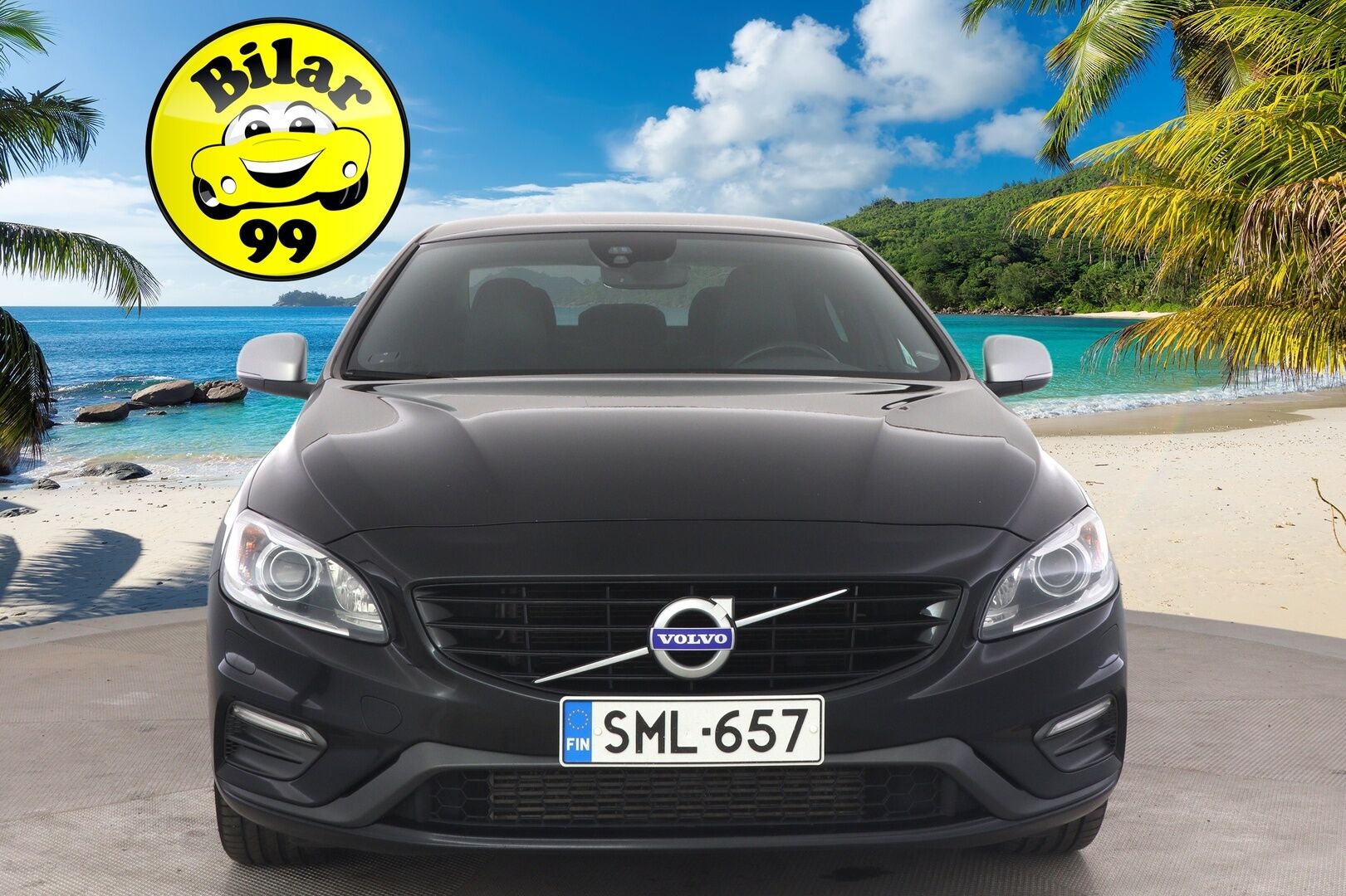 Volvo S60 2018 T4 Classic R-Design aut *Volvo On Call / Koukku / Webasto / 19" Alut* - *Suomi-Auto / 2xrenkaat ja vanteet / Merkkiliikkeen huoltohistoria*