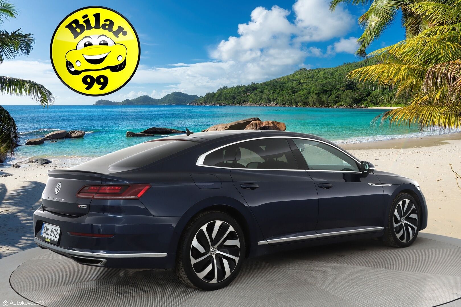 Volkswagen Arteon 2018 R-Line TSI  4MOTION DSG-autom - **Lasikattoluukko / 360° Kamera / Webasto / Koukku / Matrix-LED / DYNaudio**
