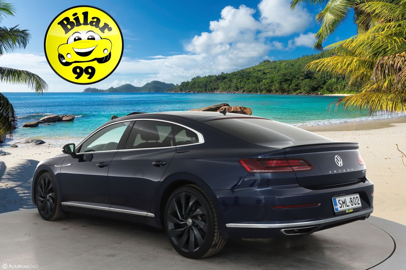 Volkswagen Arteon 2018 R-Line TSI  4MOTION DSG-autom - **Lasikattoluukko / 360° Kamera / Webasto / Koukku / Matrix-LED / DYNaudio**