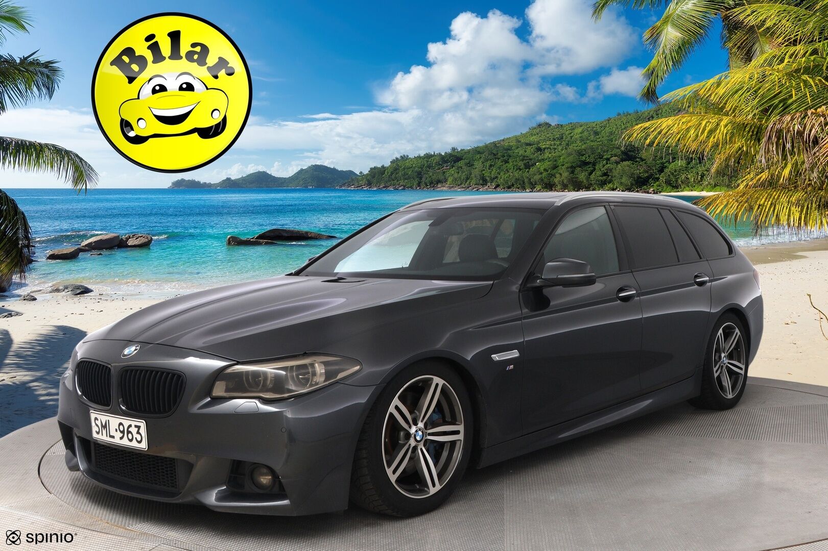 BMW 530 2015 F11 LCI Touring 530d A xDrive Business M Sport - Harman&Kardon | Panorama | Dakota Sporttinahat Muistilla | Adapt.LED | Prof Navi | Muistipenkki | Supervarusteet!