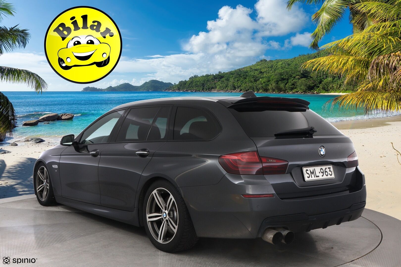 BMW 530 2015 F11 LCI Touring 530d A xDrive Business M Sport - Harman&Kardon | Panorama | Dakota Sporttinahat Muistilla | Adapt.LED | Prof Navi | Muistipenkki | Supervarusteet!
