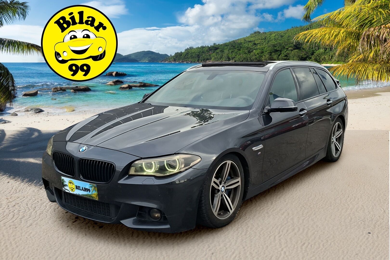 BMW 530 2015 F11 LCI Touring 530d A xDrive Business M Sport - Harman&Kardon | Panorama | Dakota Sporttinahat Muistilla | Adapt.LED | Prof Navi | Muistipenkki | Supervarusteet!