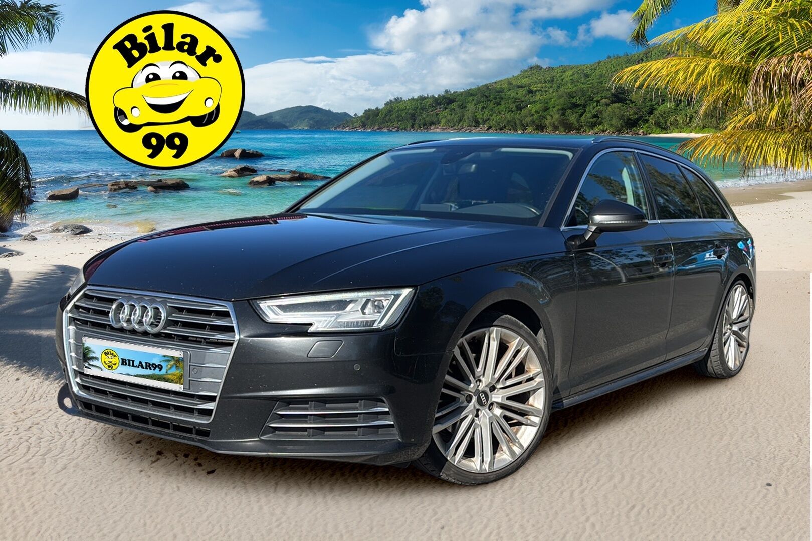 Audi A4 2018 Avant Pro Business Sport 1,4 TFSI 110 kW S tronic * Suomi-auto / Sporttipenkit / Vakkari / Vetokoukku / S.Luukku * - Rehellinen bensa audi taloudellisella moottorilla / Irroitettava vetokoukku 